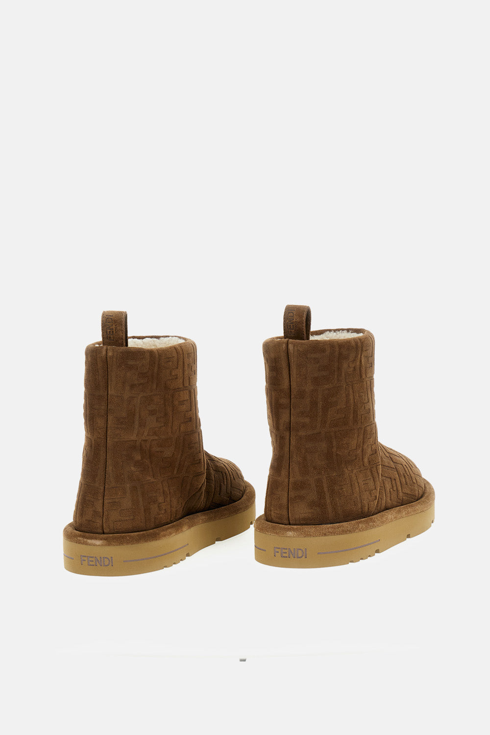 Fendi Men Suede Boots FENDI
