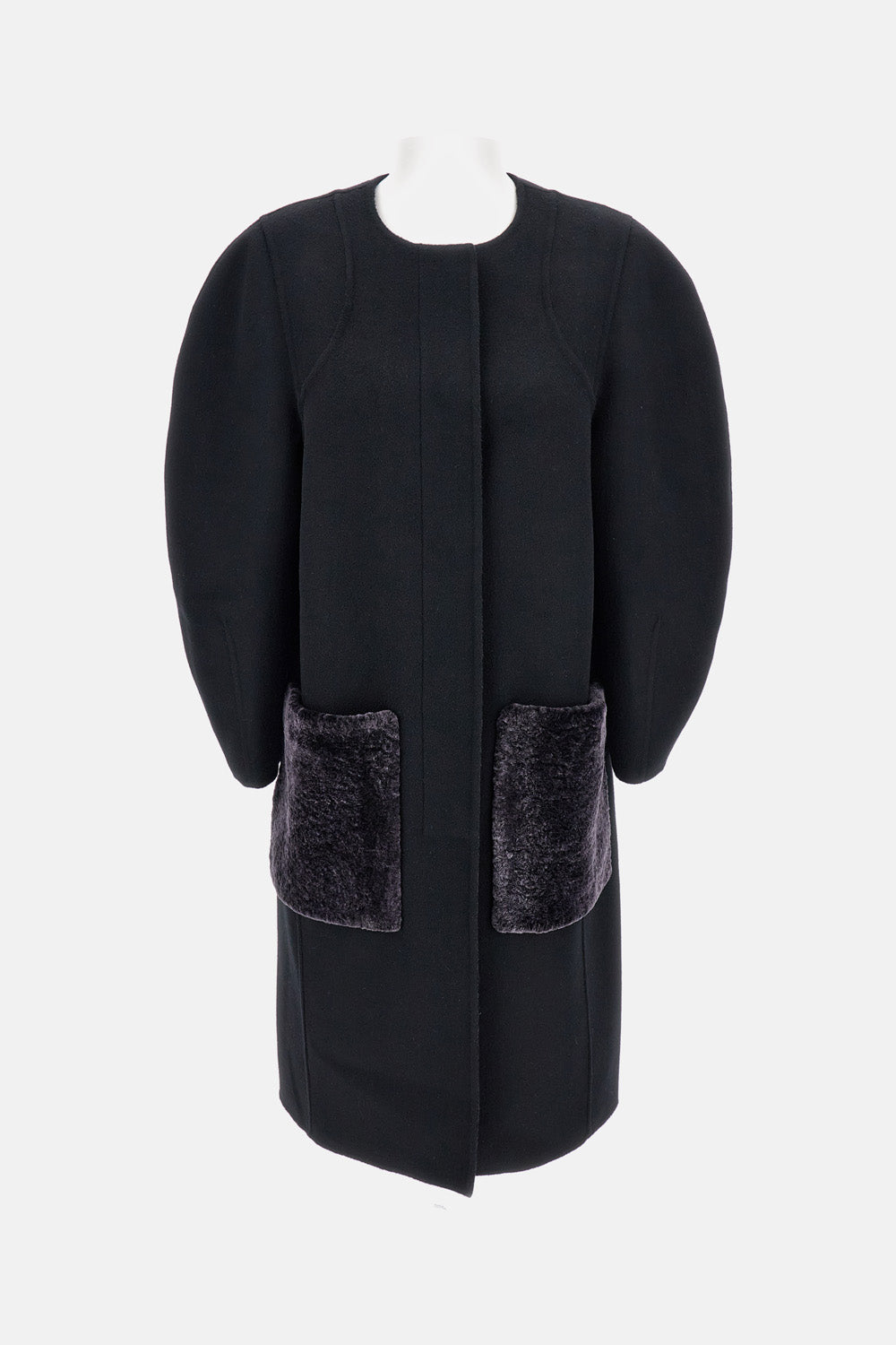 Fendi Women Ff Double Wool Coat FENDI