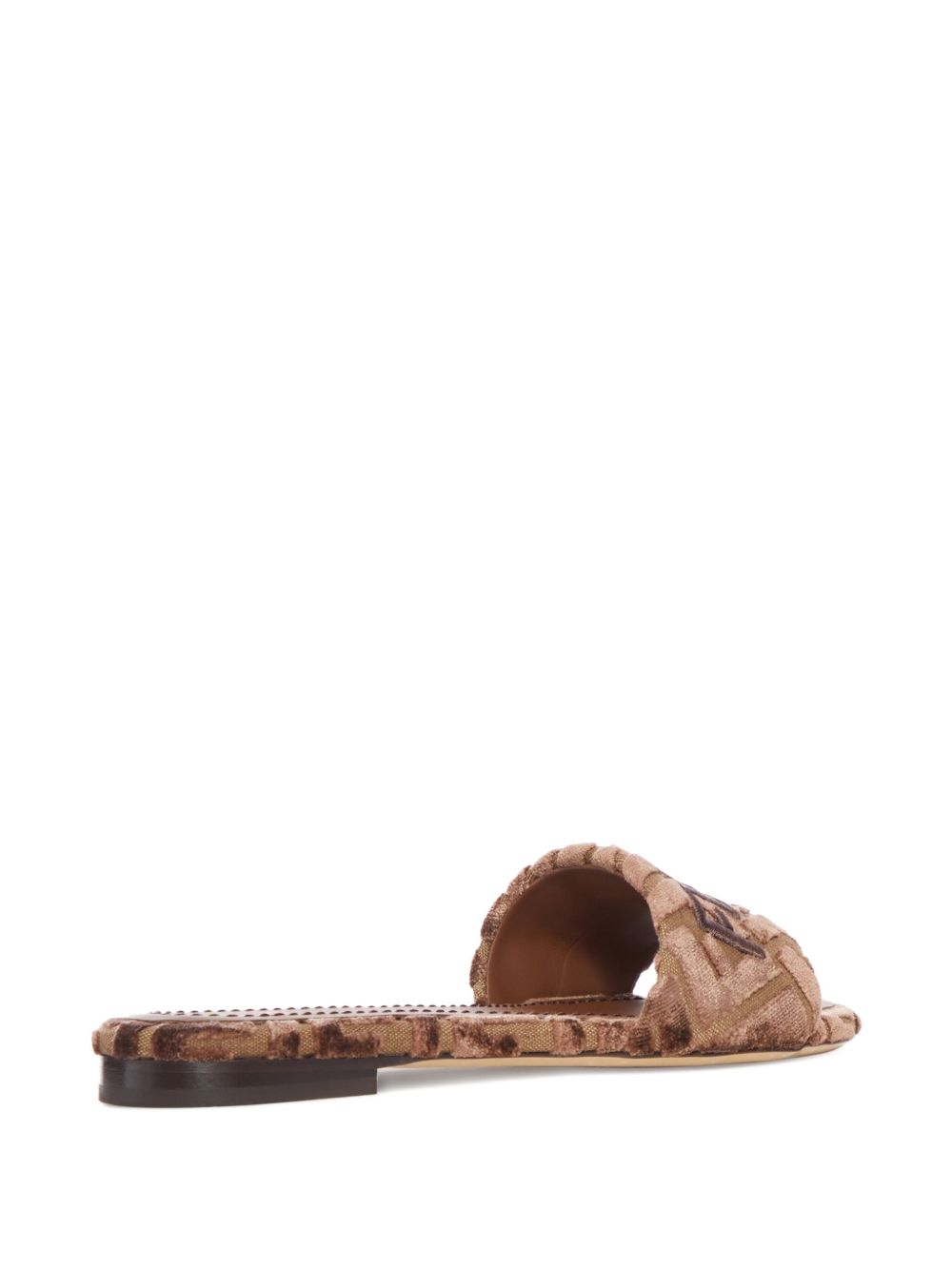Fendi Women Fendi Sunshine Velvet Sandals FENDI