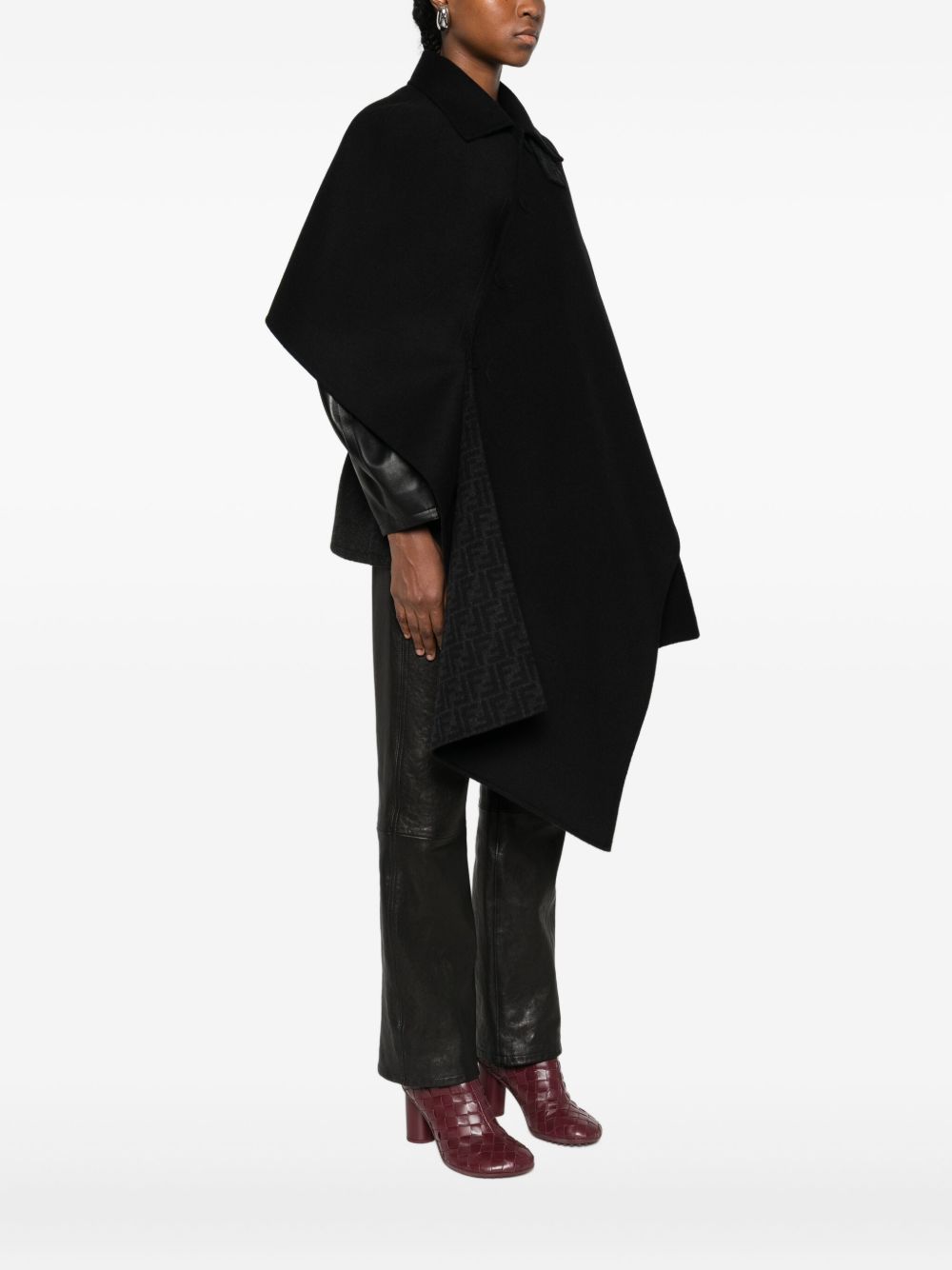 Fendi Women Ff Wool Coat FENDI