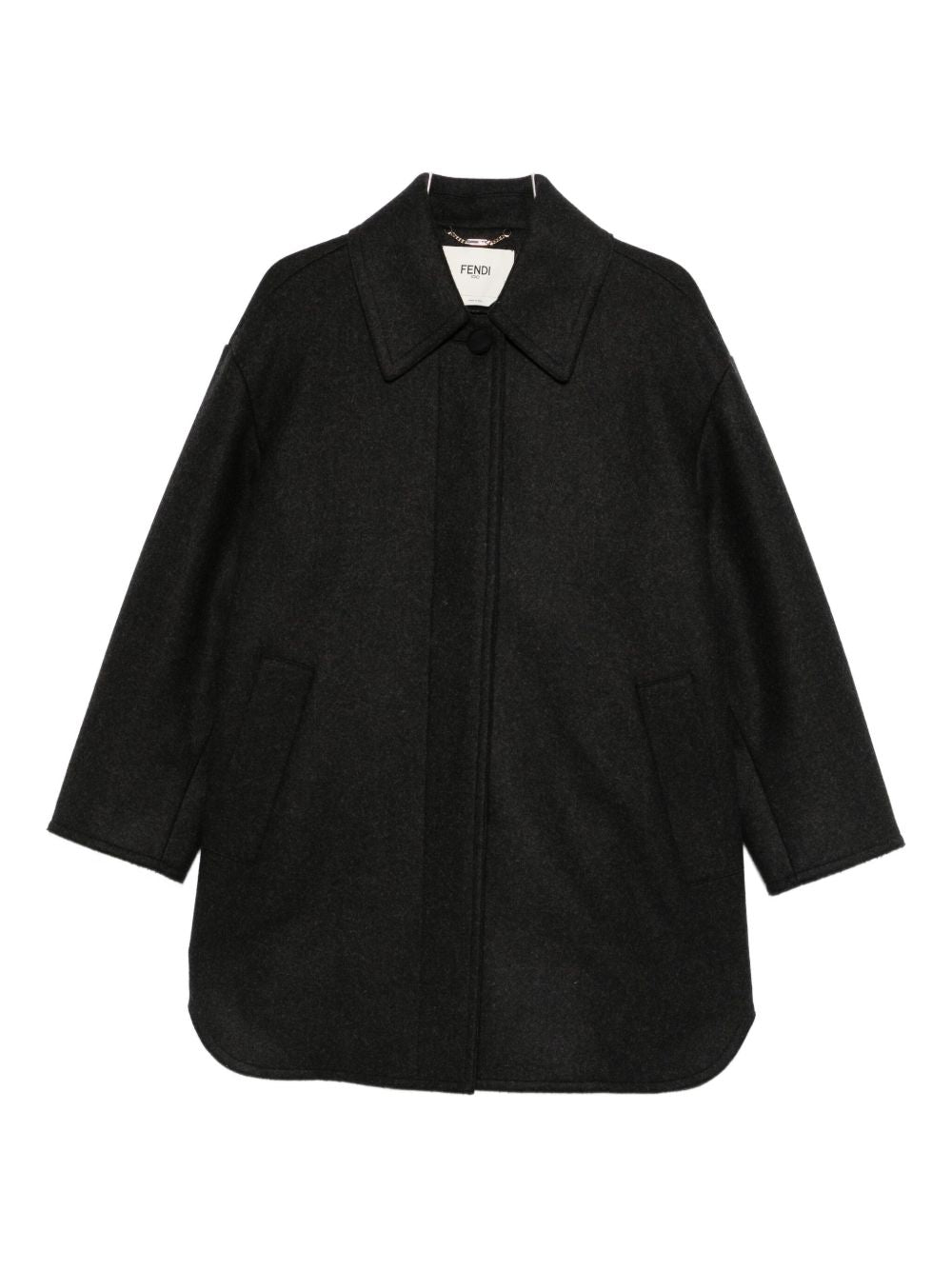 Fendi Women Wool Midi Coat FENDI