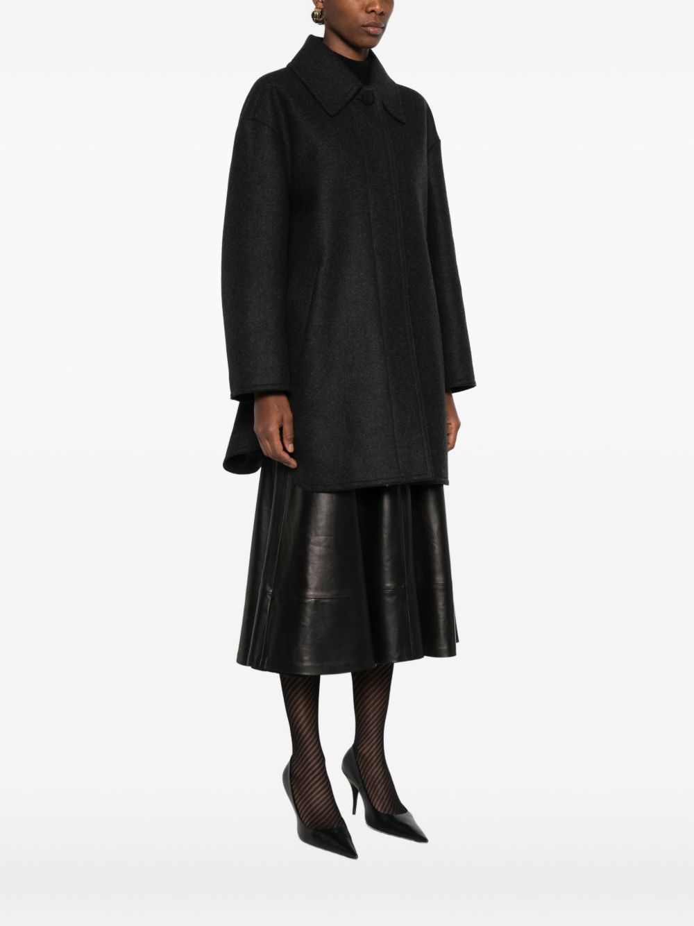 Fendi Women Wool Midi Coat FENDI