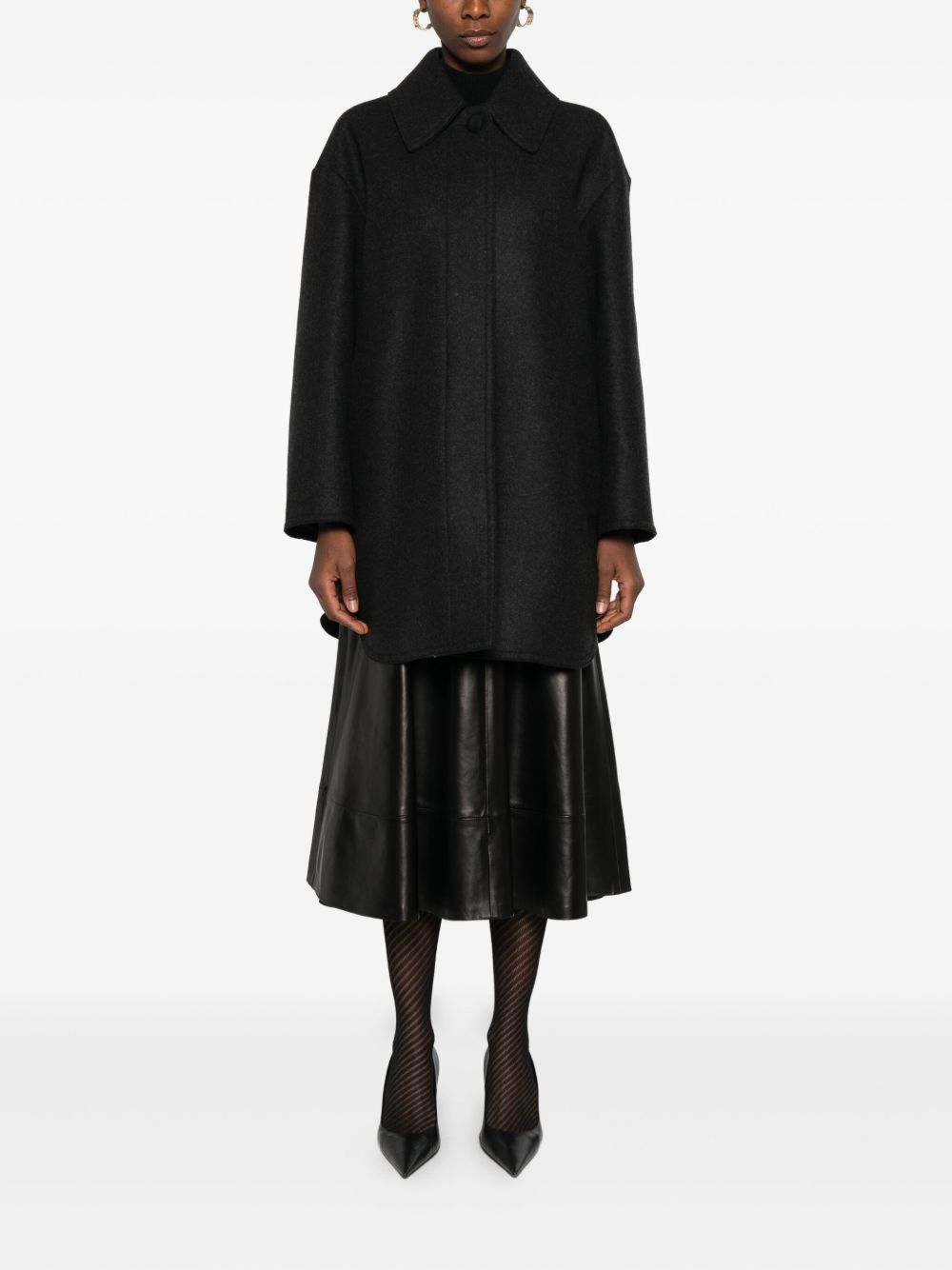 Fendi Women Wool Midi Coat FENDI