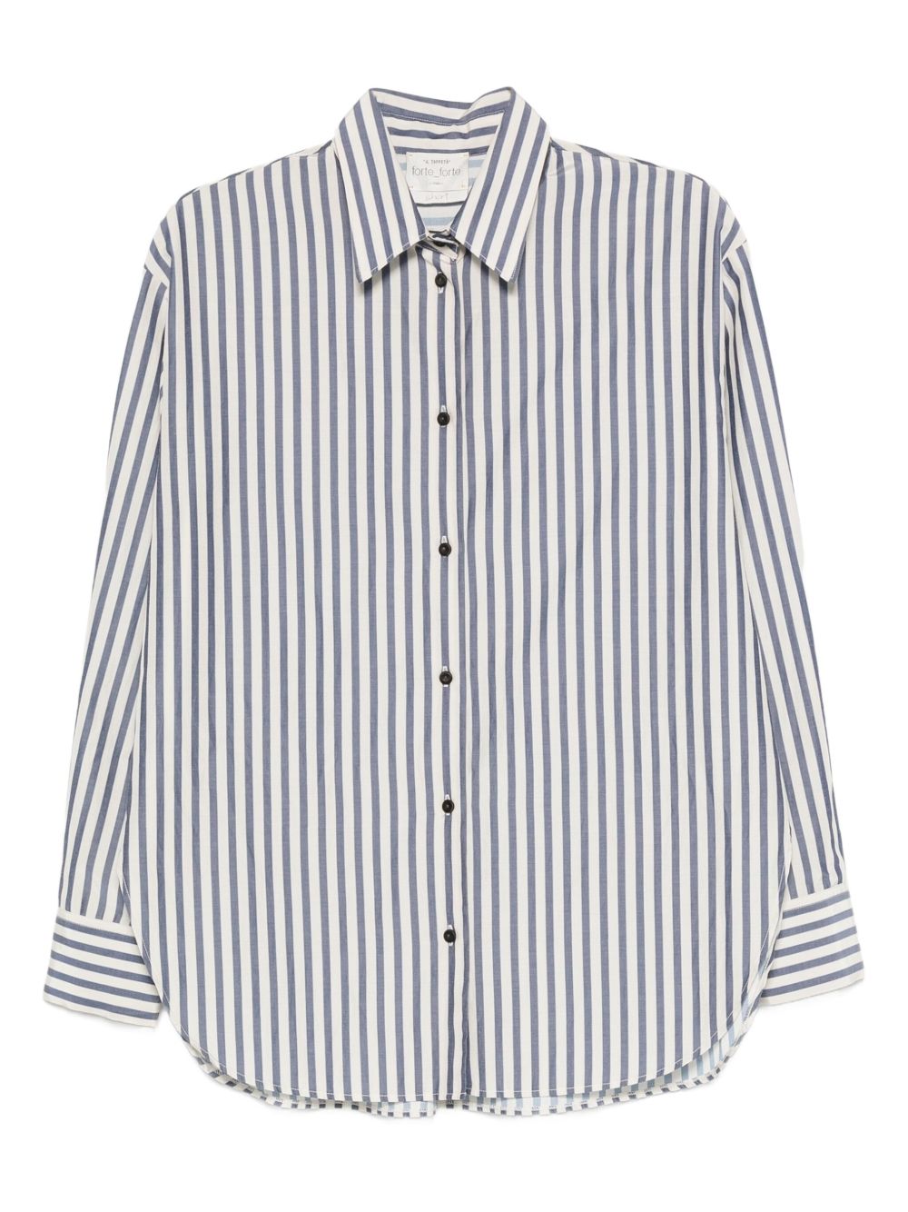 Forte Forte Women Striped Cotton Blend Shirt FORTE FORTE