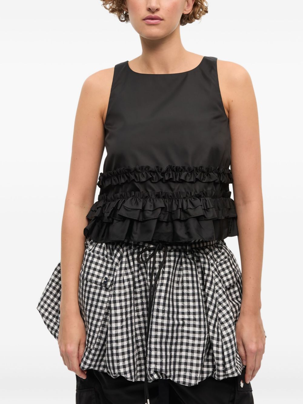Ganni Women Nylon Tank Top GANNI