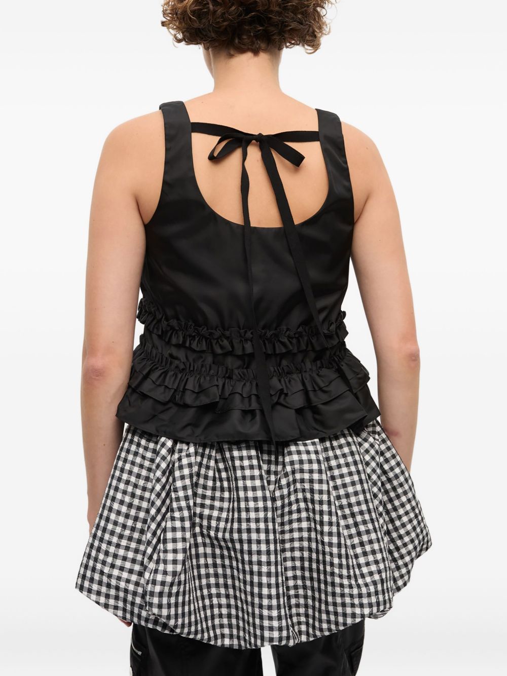 Ganni Women Nylon Tank Top GANNI