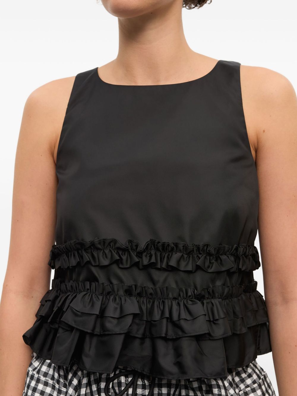 Ganni Women Nylon Tank Top GANNI