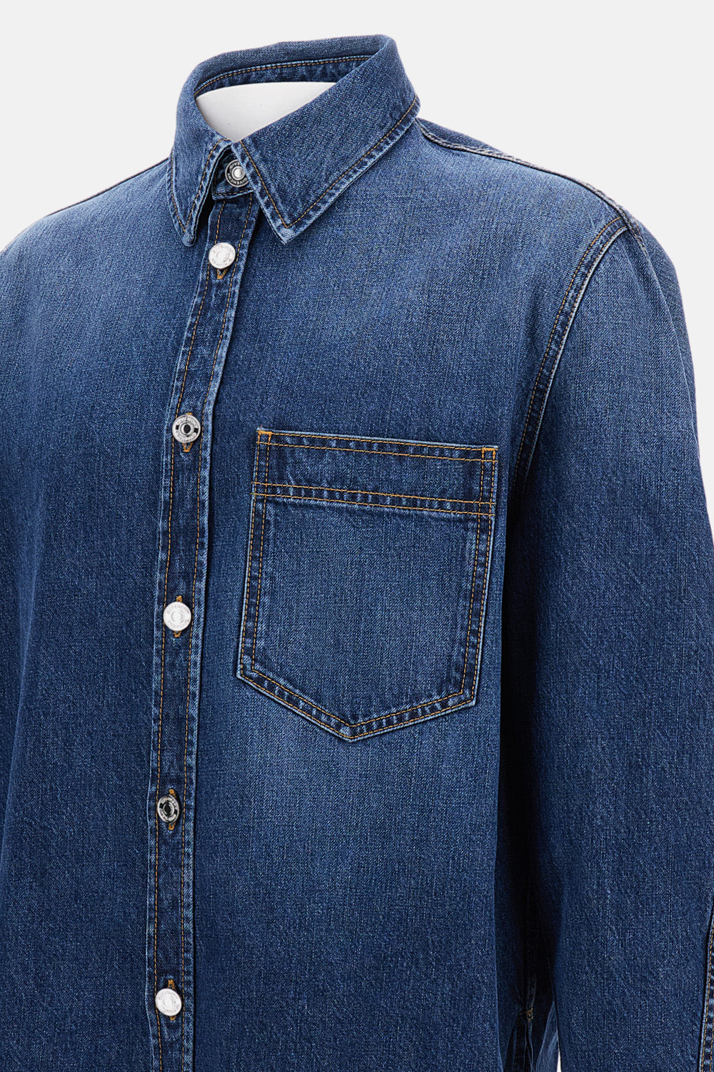 Givenchy Men Shirt In Demin GIVENCHY