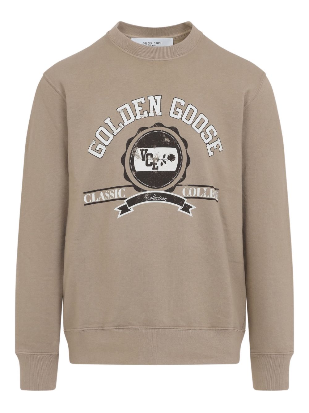 Golden Goose Men Logo Cotton Sweatshirt GOLDEN GOOSE