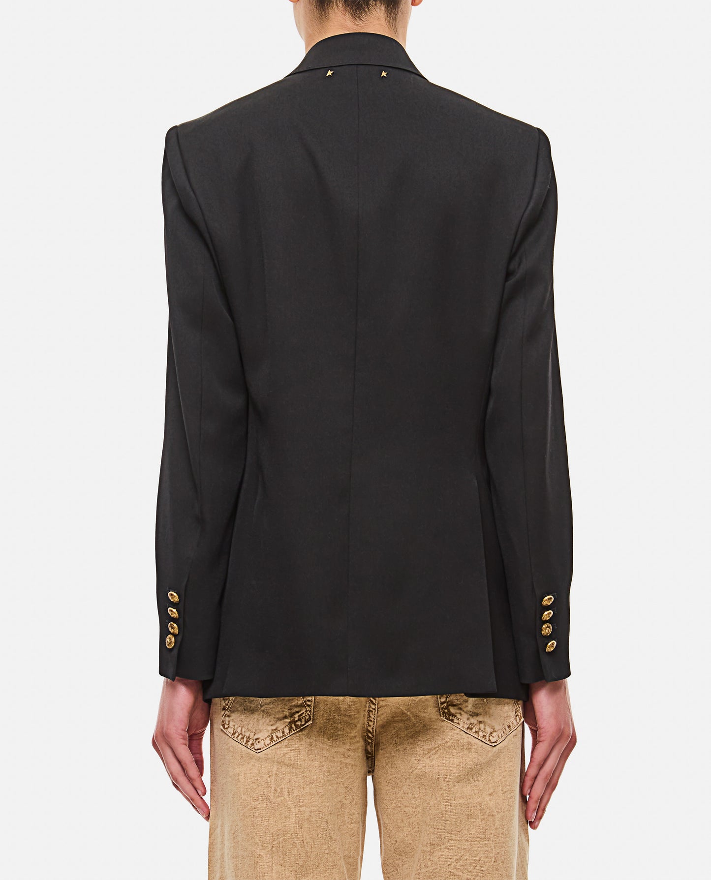 Golden Goose Women Double Breasted Blazer With Gold Bottons GOLDEN GOOSE