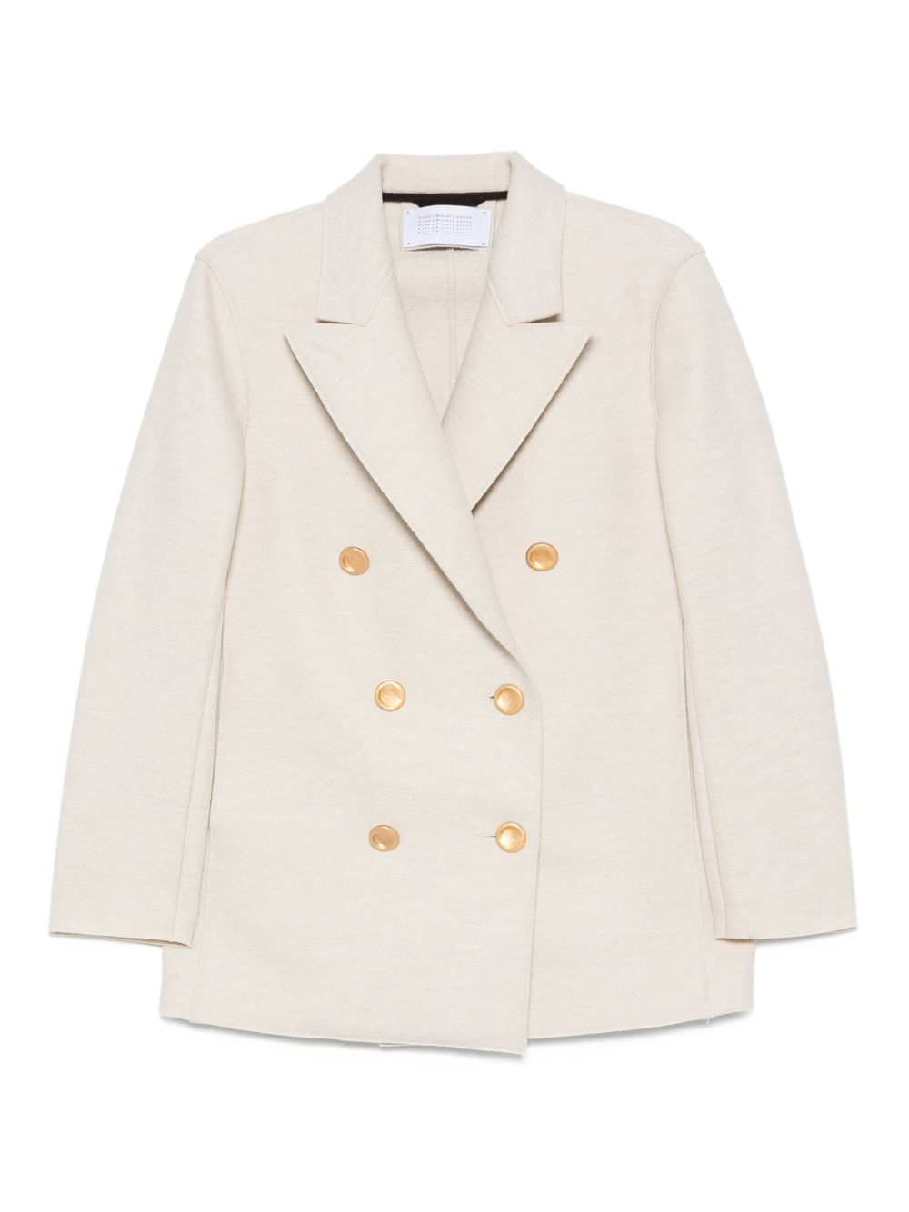 Harris Wharf London Women Wool Double-Breasted Coat HARRIS WHARF LONDON