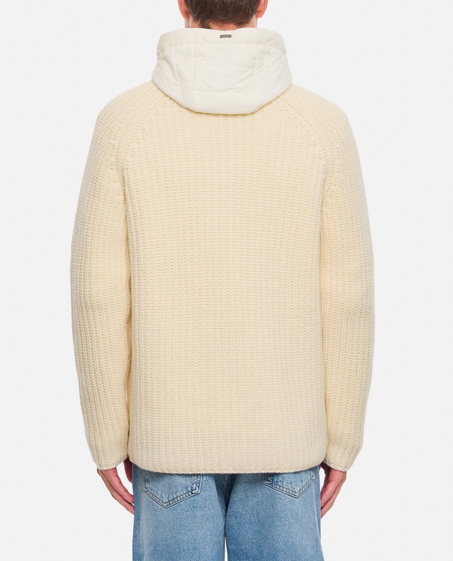 Herno Men Knitted Bomber Jacket HERNO