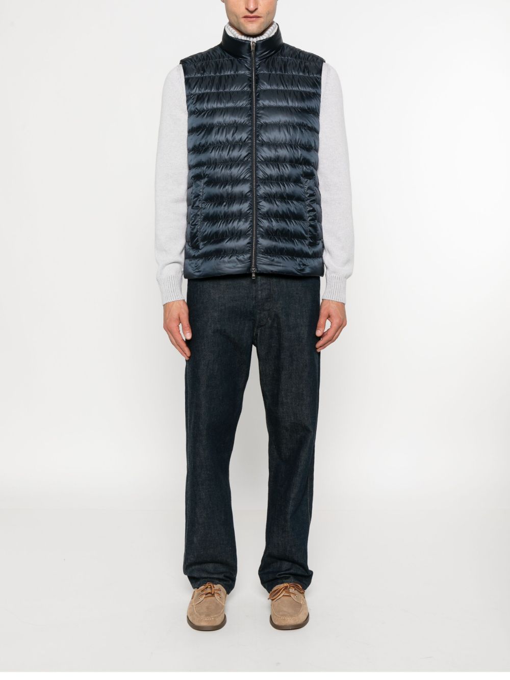 Herno Men Nylon Down Vest HERNO