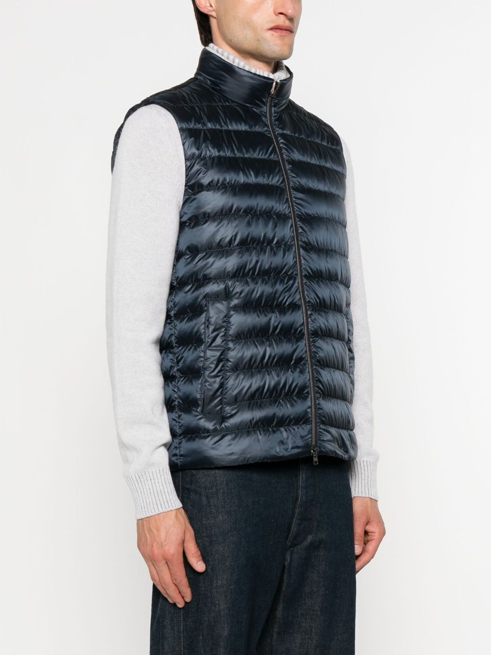 Herno Men Nylon Down Vest HERNO