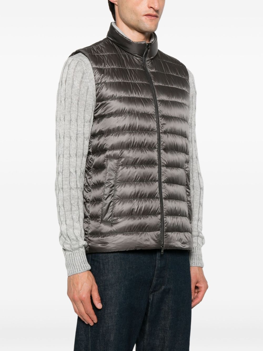 Herno Men Nylon Down Vest HERNO