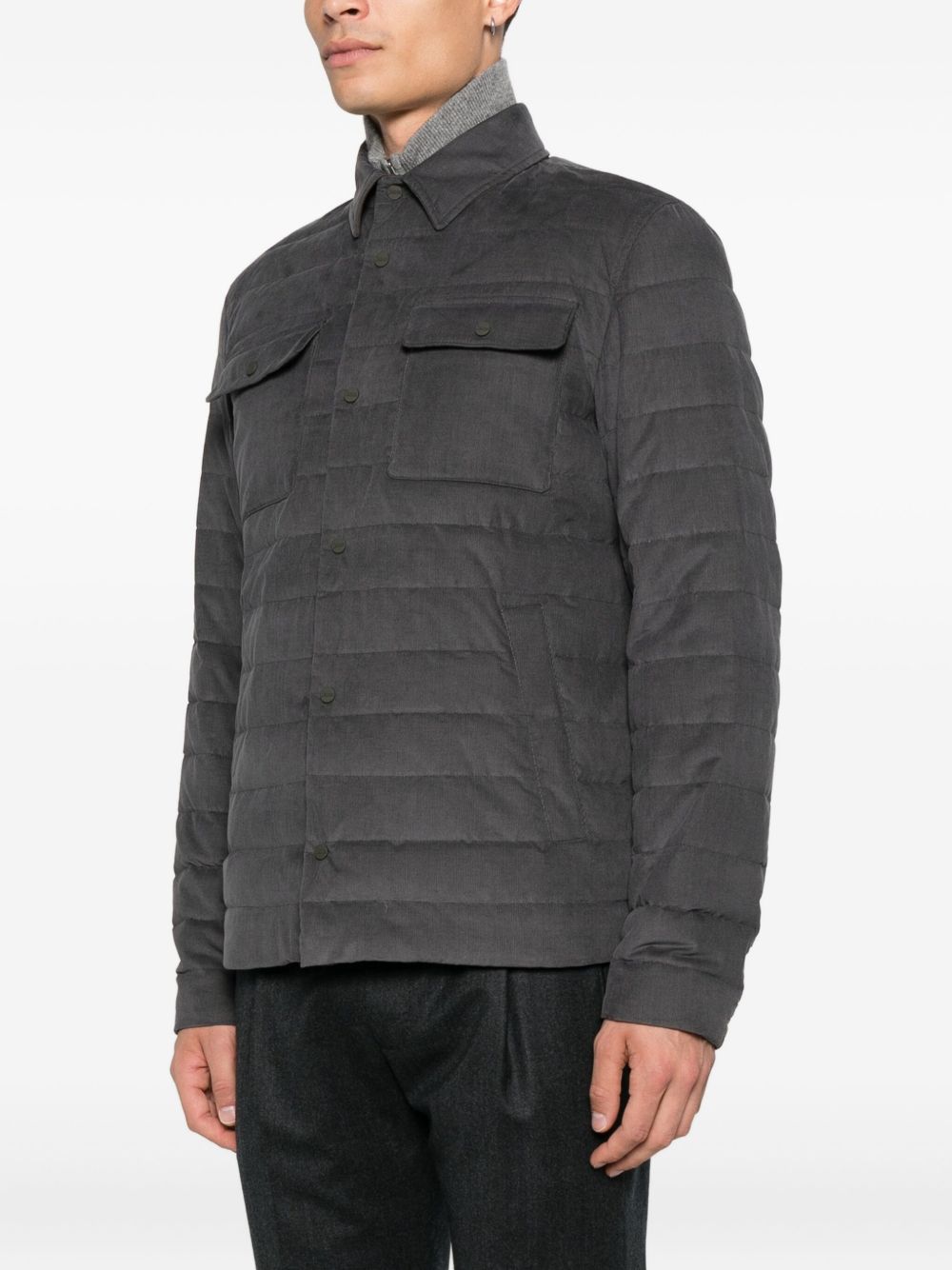 Herno Men Quilted Down Jacket HERNO