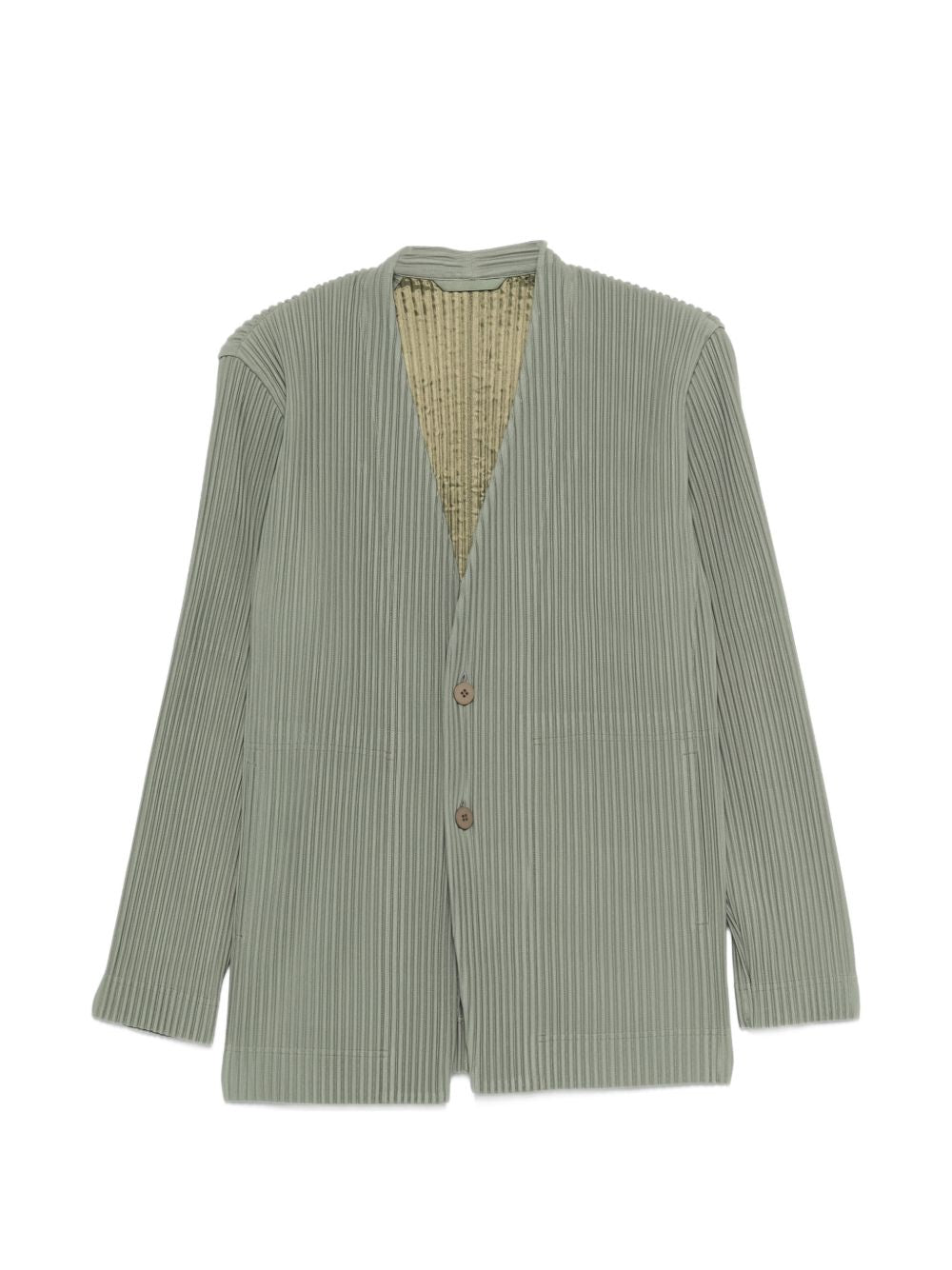 Homme Plisse' Issey Miyake Men Pleated Single-Breasted Jacket HOMME PLISSE ISSEY MIYAKE