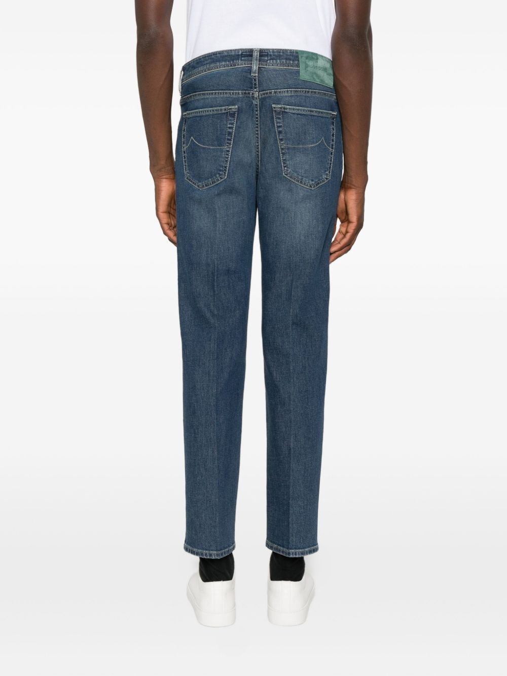Jacob Cohen Men Slim Cropped Denim Jeans JACOB COHEN