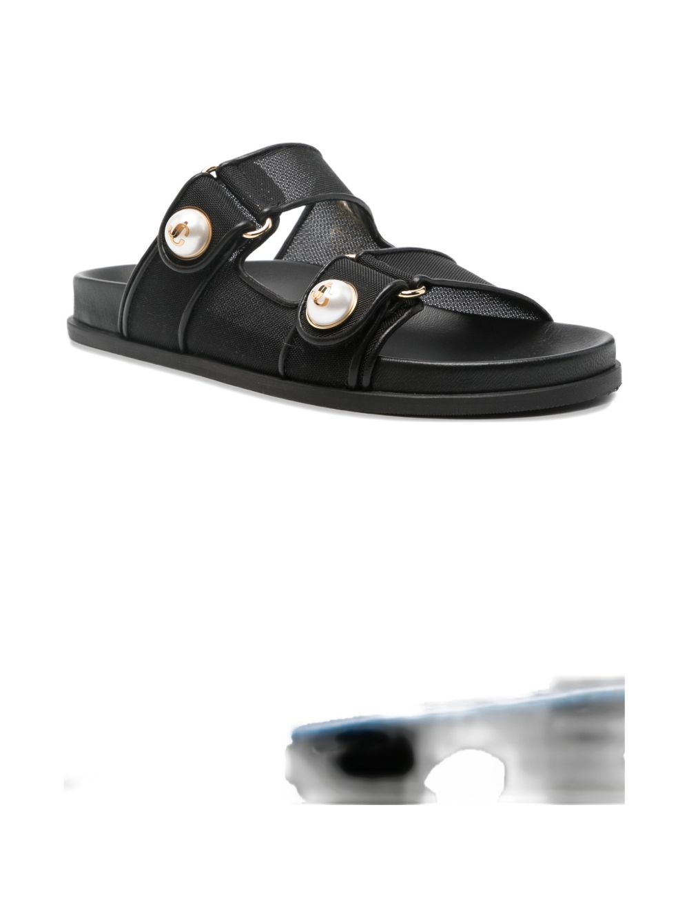 Jimmy Choo Women Fayence Patent Leather Sandals