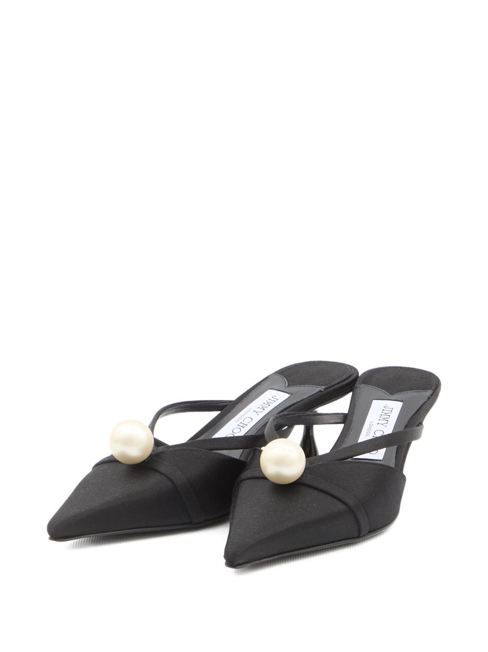 Jimmy Choo Women Sana Leather Mules JIMMY CHOO