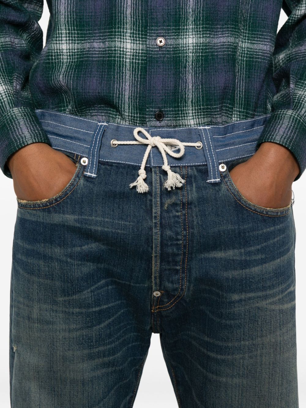 Junya Watanabe X Levi's Jeans Men Denim Cotton Jeans