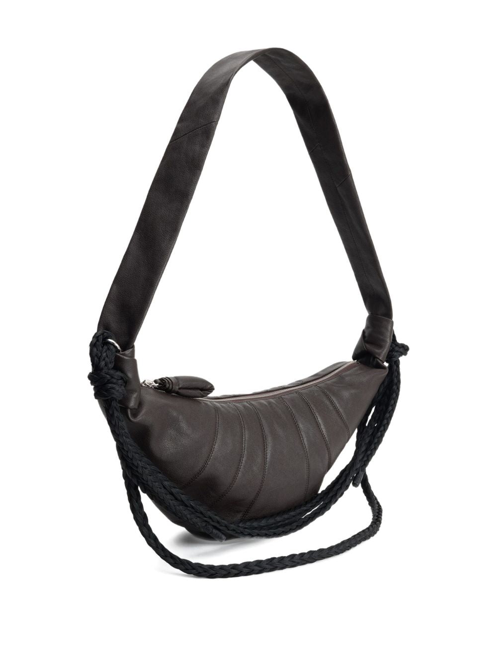 Lemaire Women Braid Croissant Medium Leather Shoulder Bag