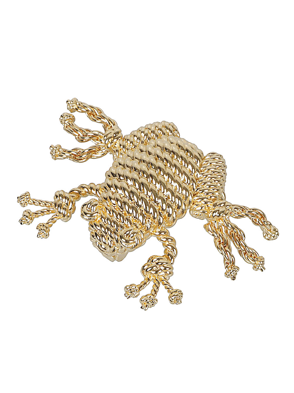 Loewe Women Metal Frog Brooch LOEWE