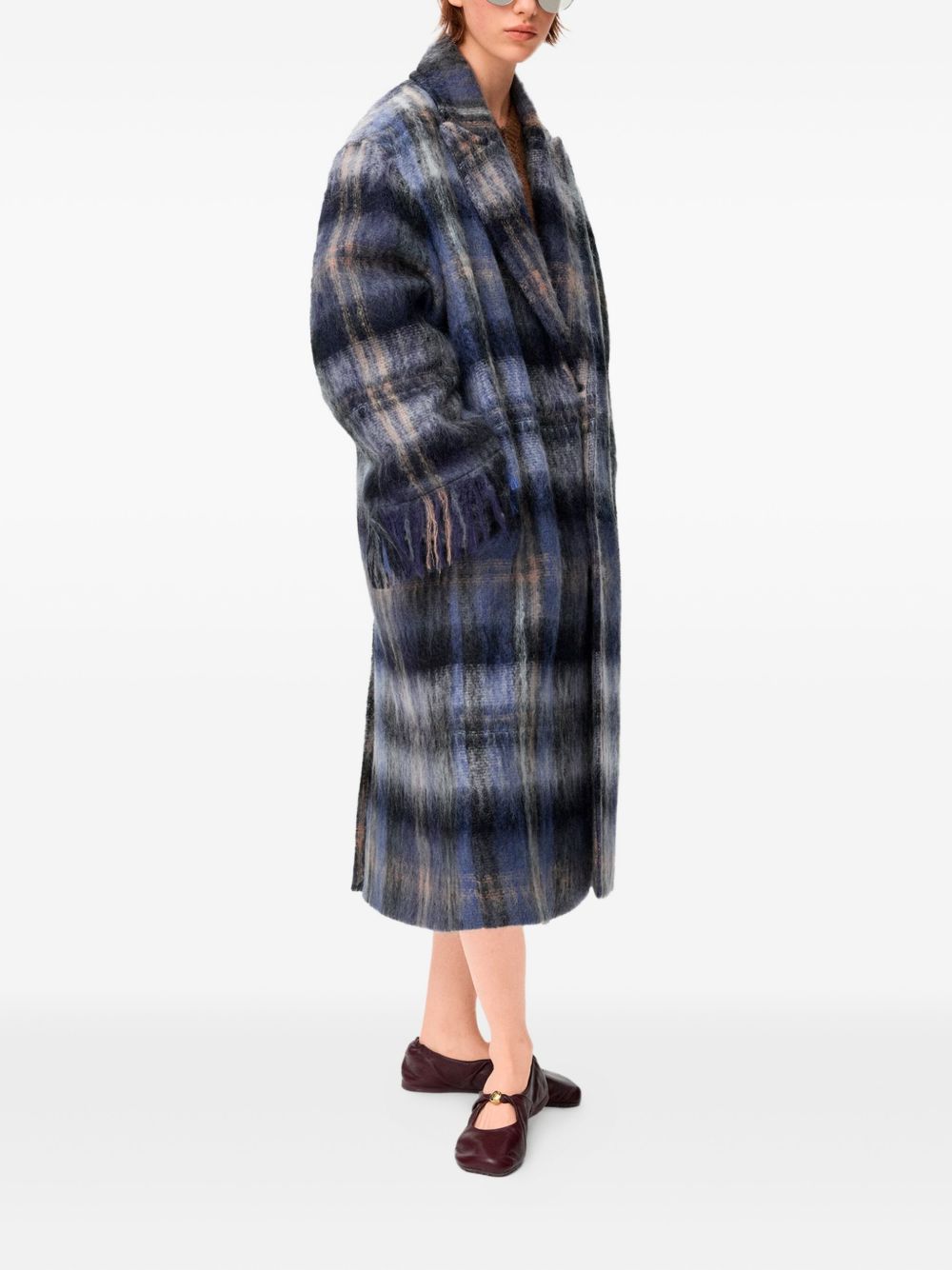 Loewe Women Wool Single-Breasted Coat LOEWE