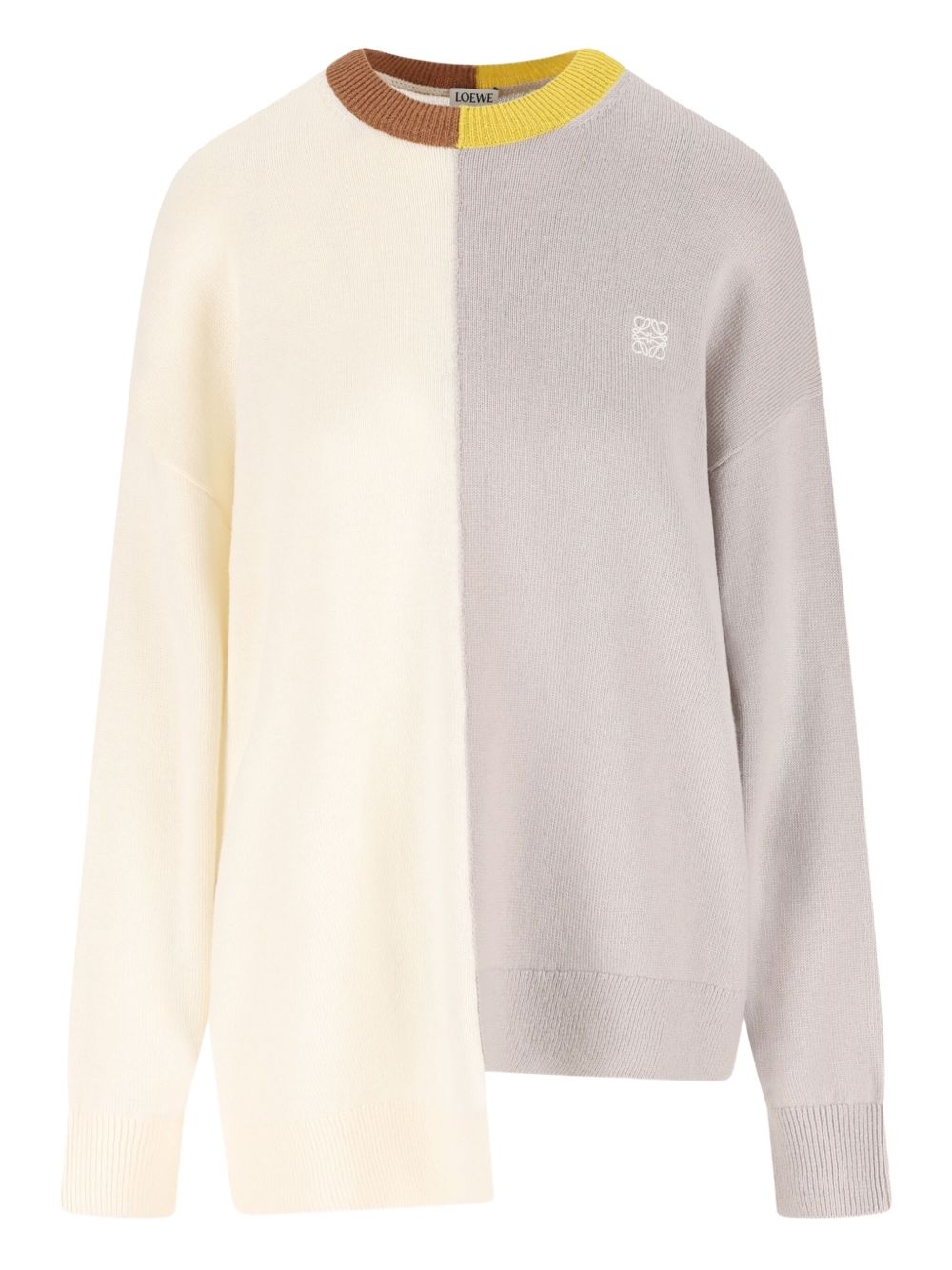 Loewe Women Wool Asymmetric Sweater LOEWE