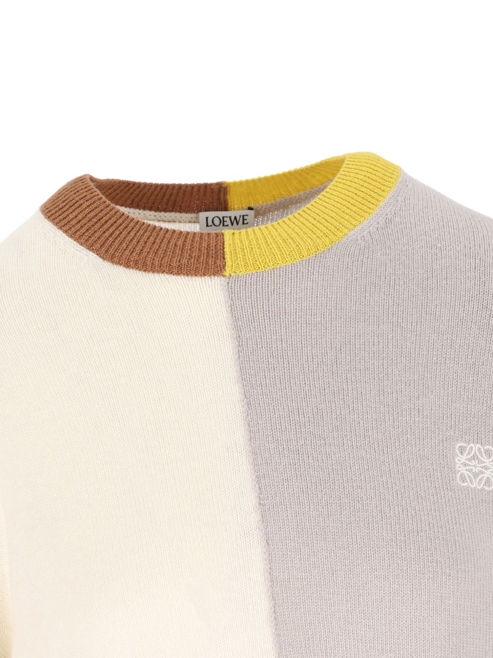 Loewe Women Wool Asymmetric Sweater LOEWE