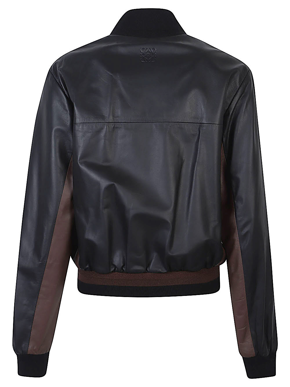 Loewe Women Leather Cropped Jacket LOEWE