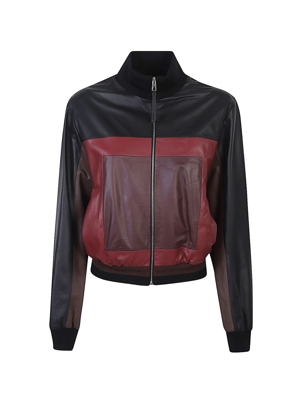 Loewe Women Leather Cropped Jacket LOEWE