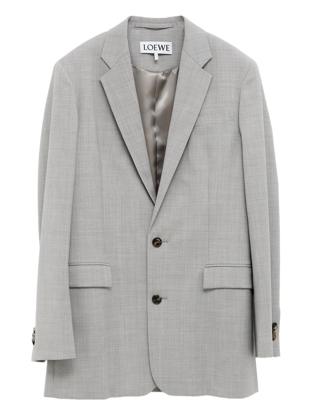 Loewe Men Wool Single-Breasted Jacket LOEWE