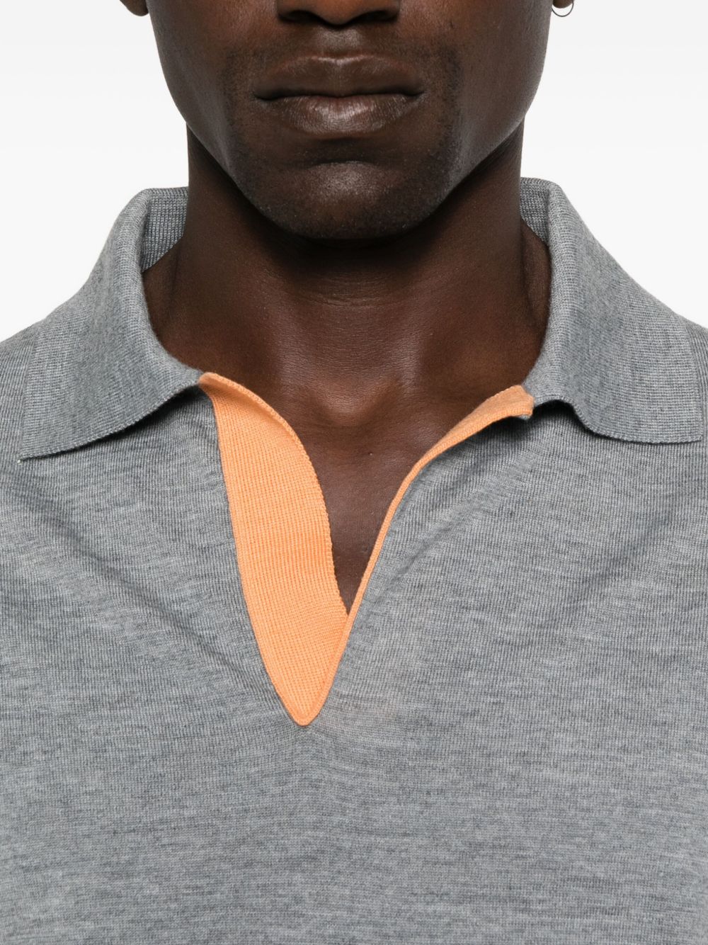 Loewe Men Wool Polo Shirt LOEWE