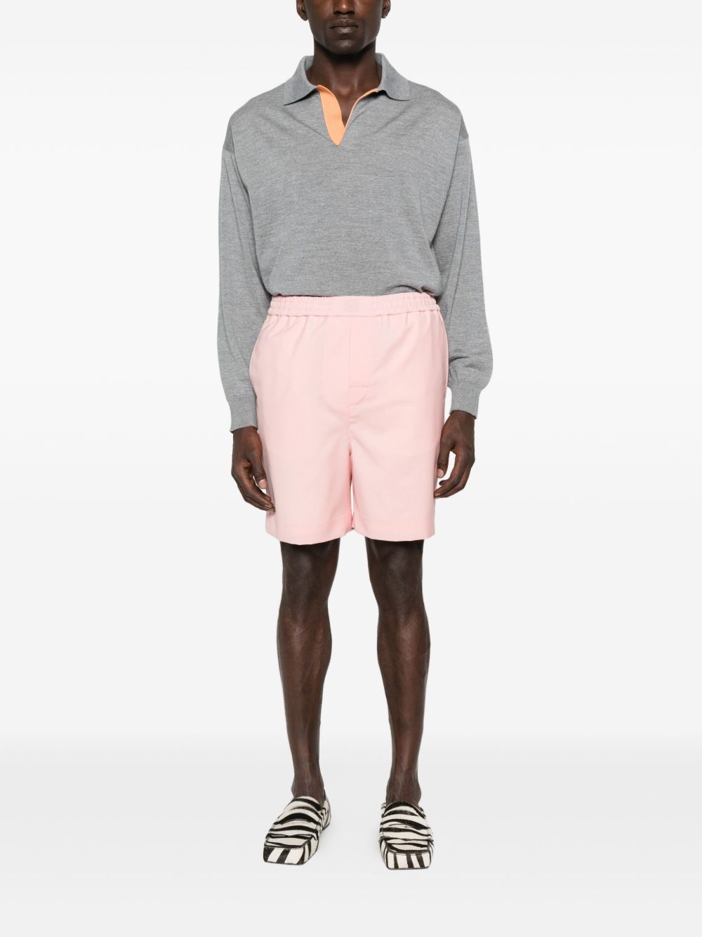 Loewe Men Wool Polo Shirt LOEWE