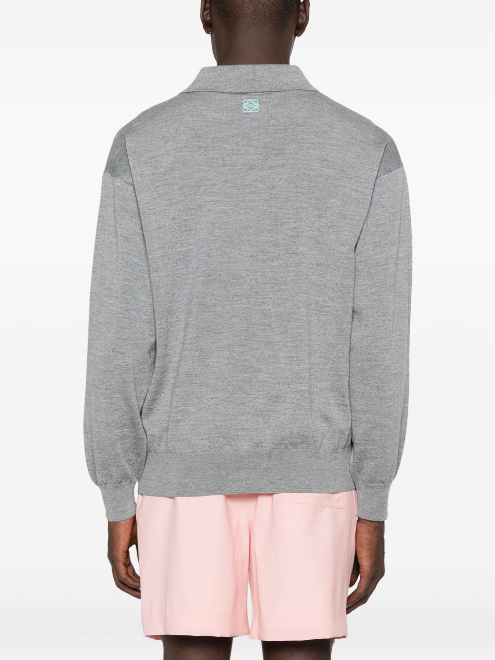 Loewe Men Wool Polo Shirt LOEWE