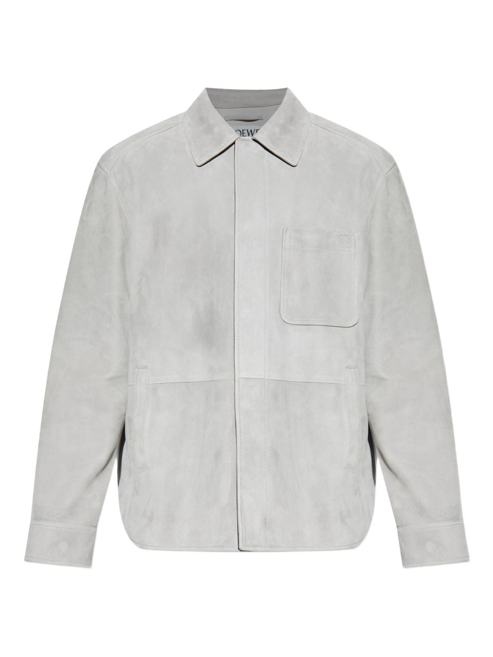 Loewe Men Suede Leather Overshirt LOEWE
