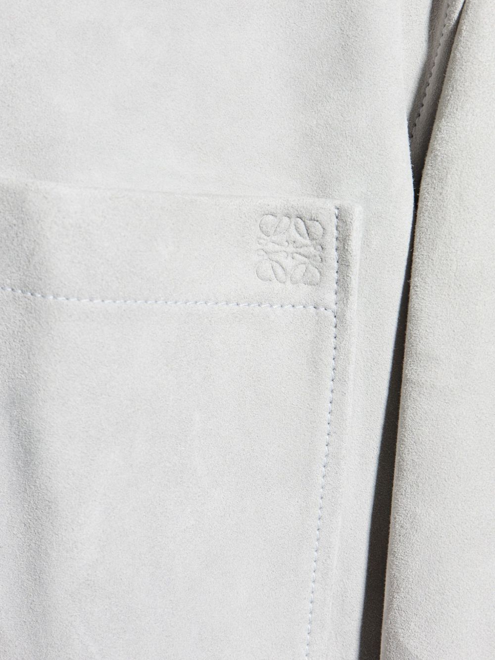 Loewe Men Suede Leather Overshirt LOEWE