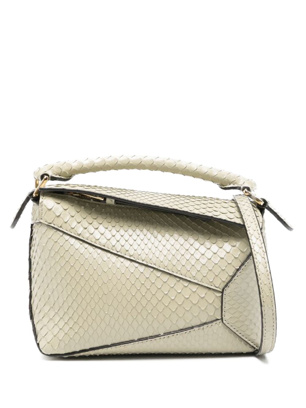 Loewe Women Puzzle Edge Mini Leather Handbag LOEWE