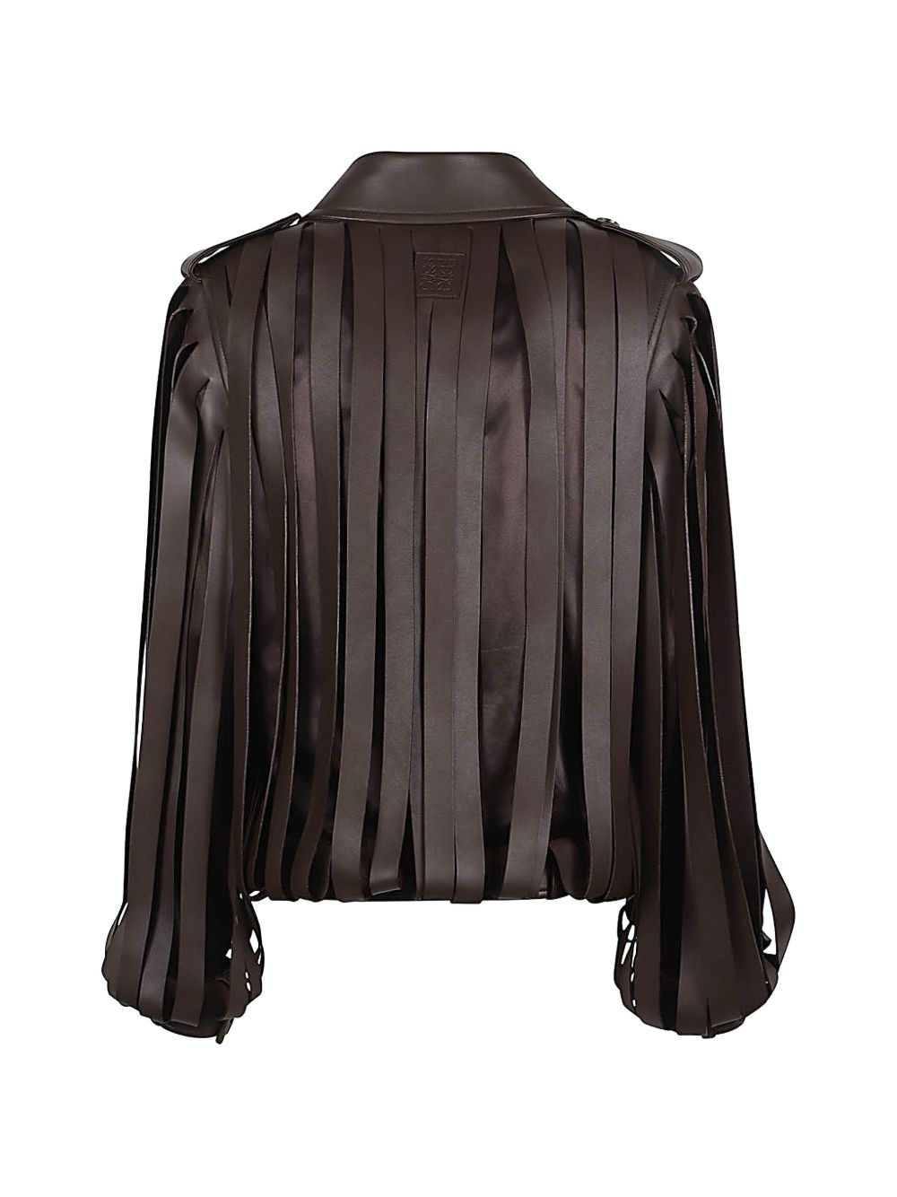 Loewe Women Leather Belted Jacket LOEWE