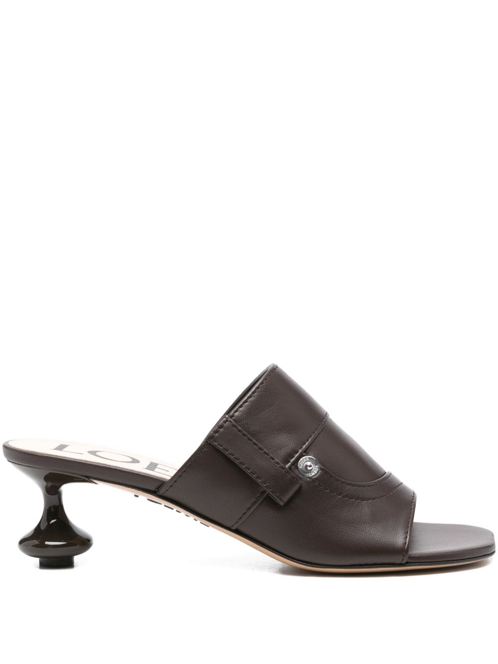 Loewe Women Toy Panta Leather Mules LOEWE