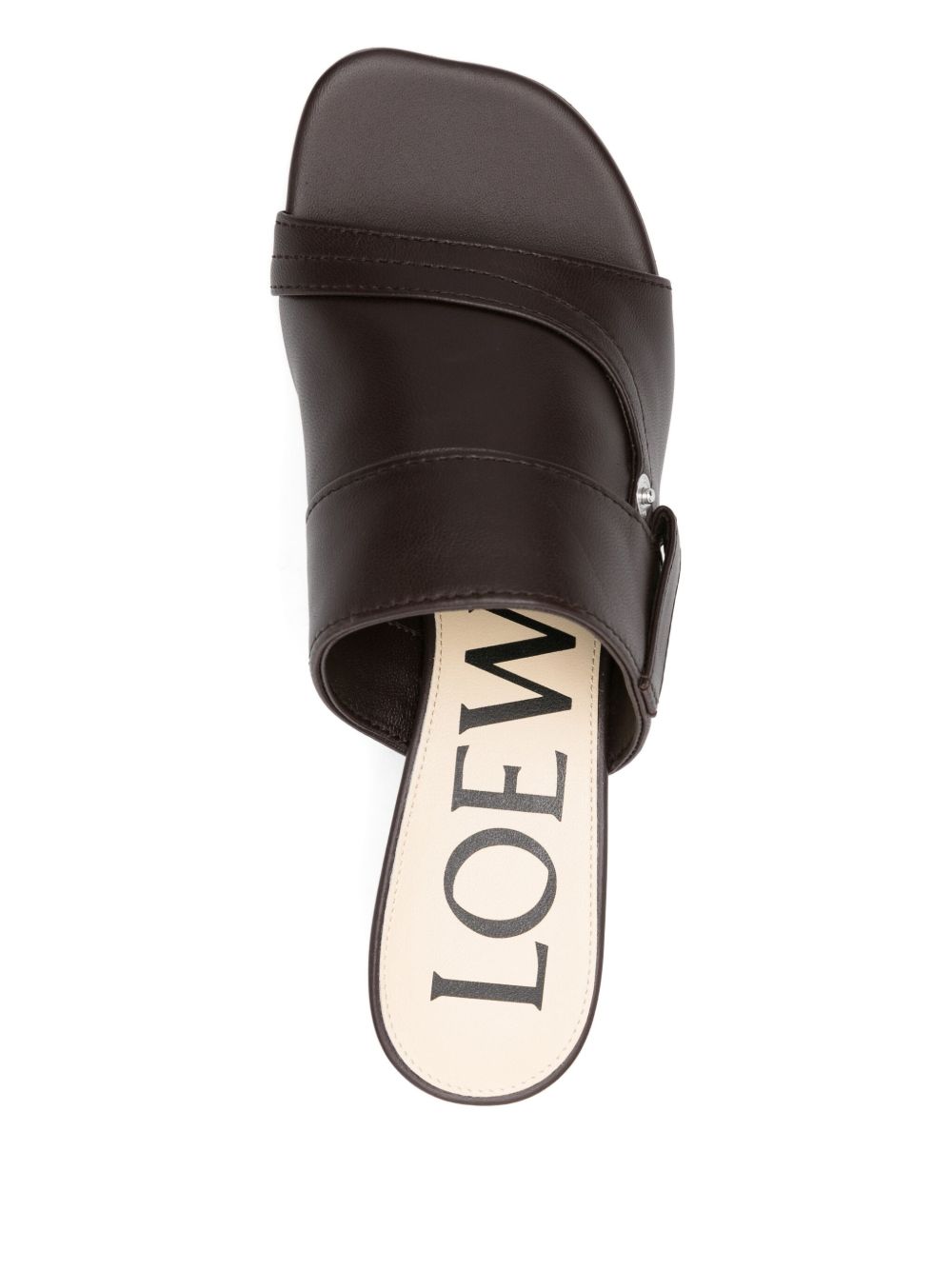 Loewe Women Toy Panta Leather Mules LOEWE