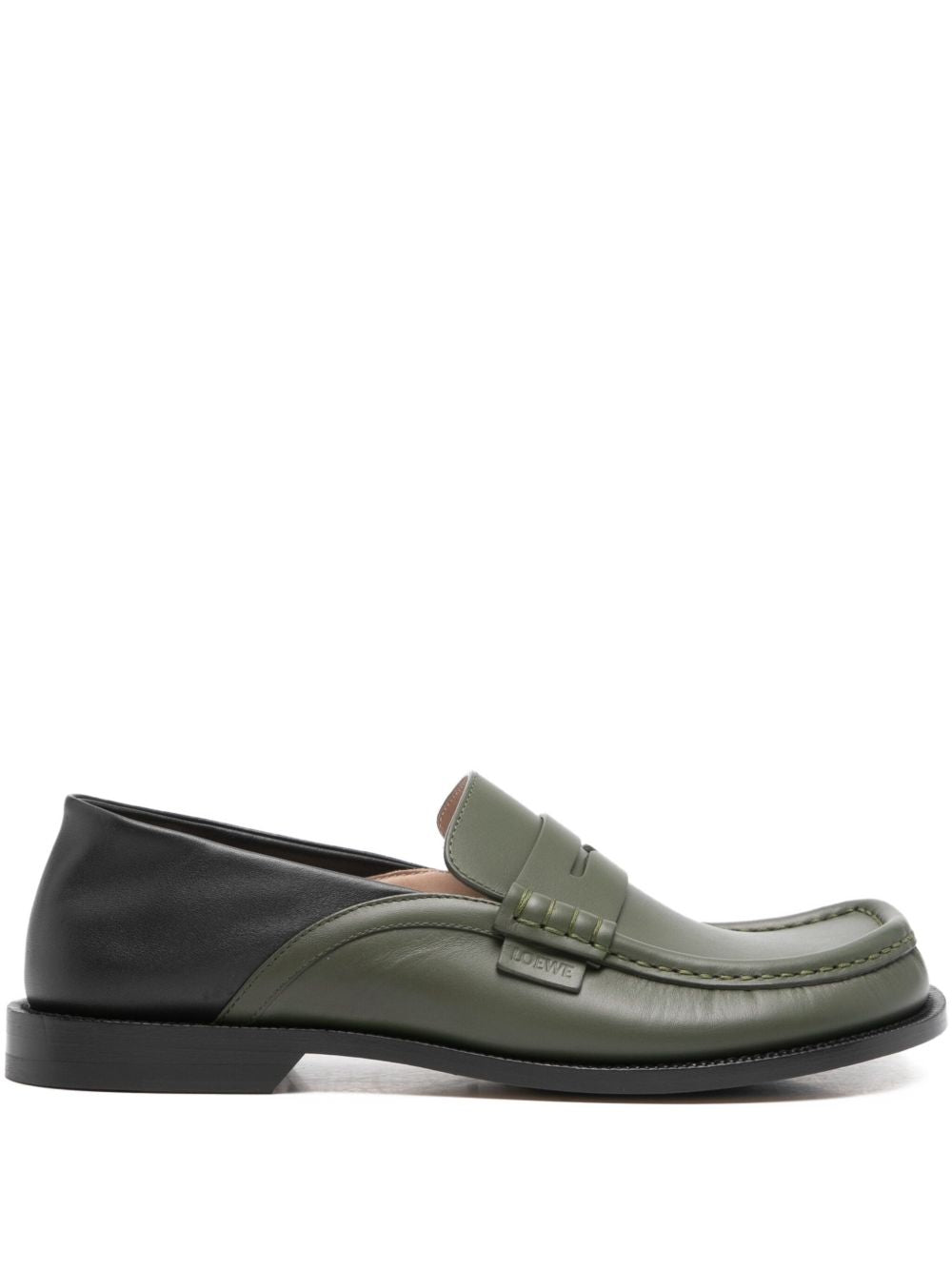 Loewe Men Campo Leather Loafers LOEWE