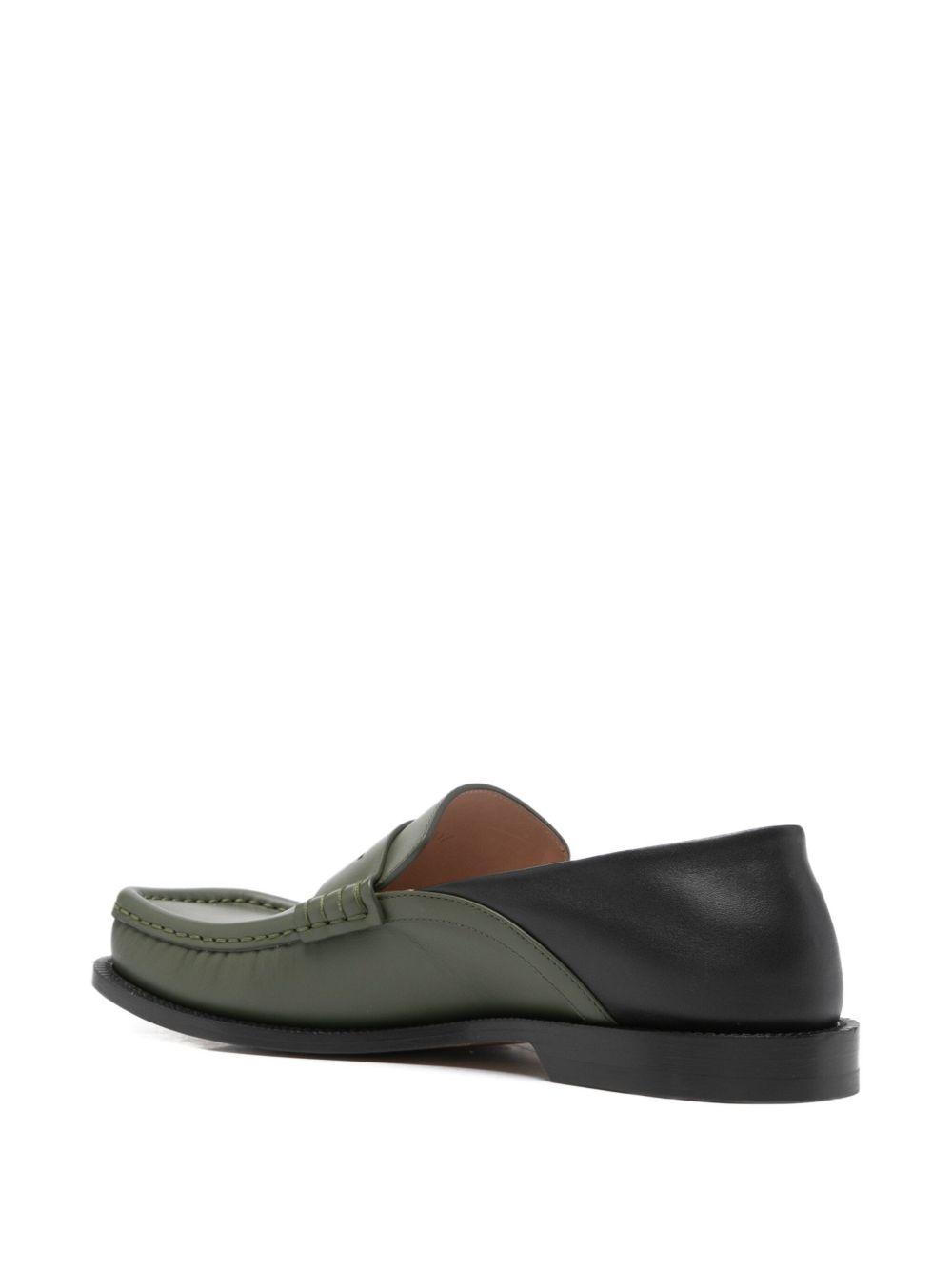 Loewe Men Campo Leather Loafers LOEWE