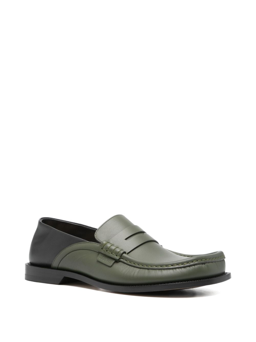 Loewe Men Campo Leather Loafers LOEWE