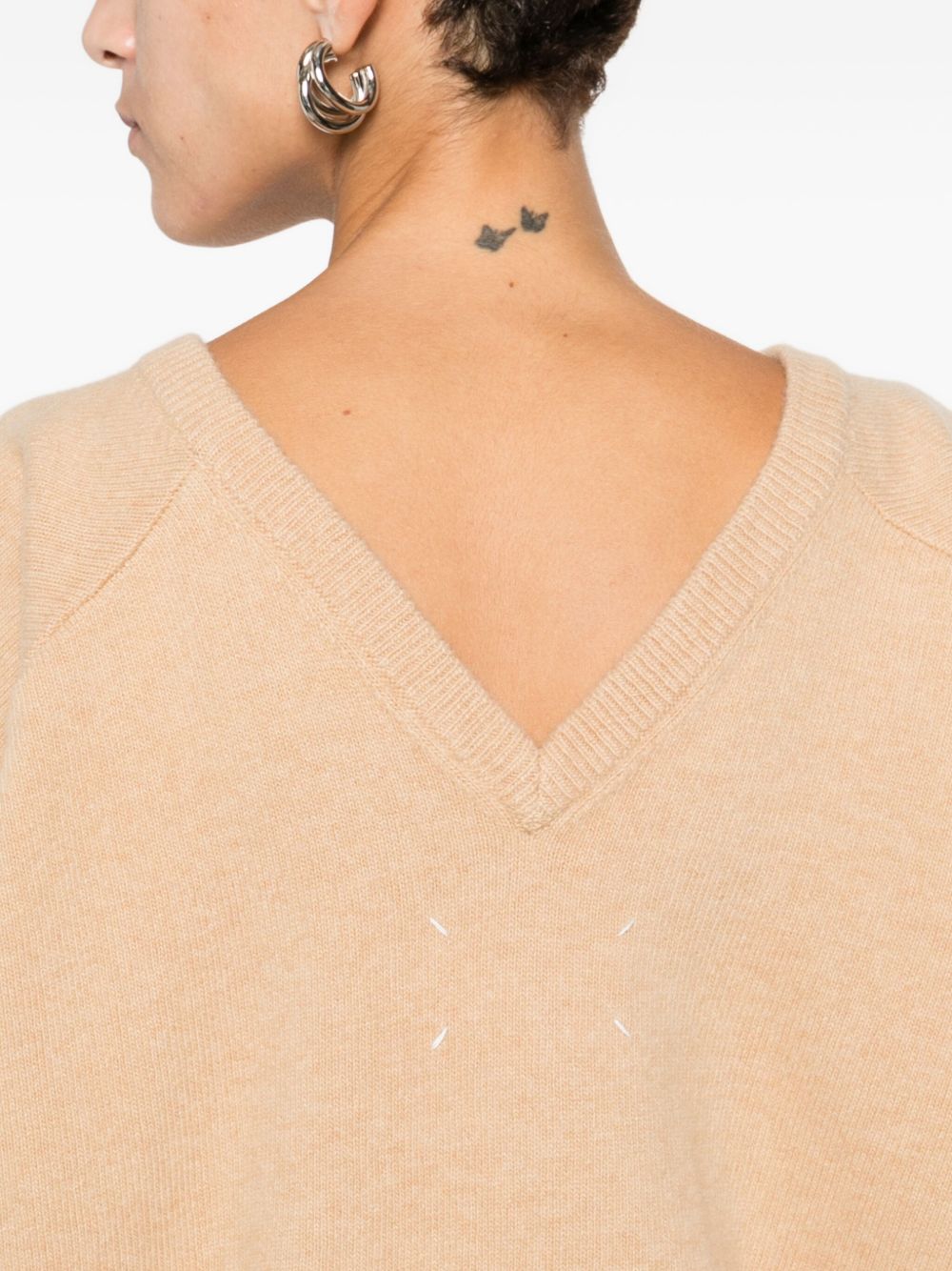Maison Margiela Women Wool Crewneck Sweater MAISON MARGIELA