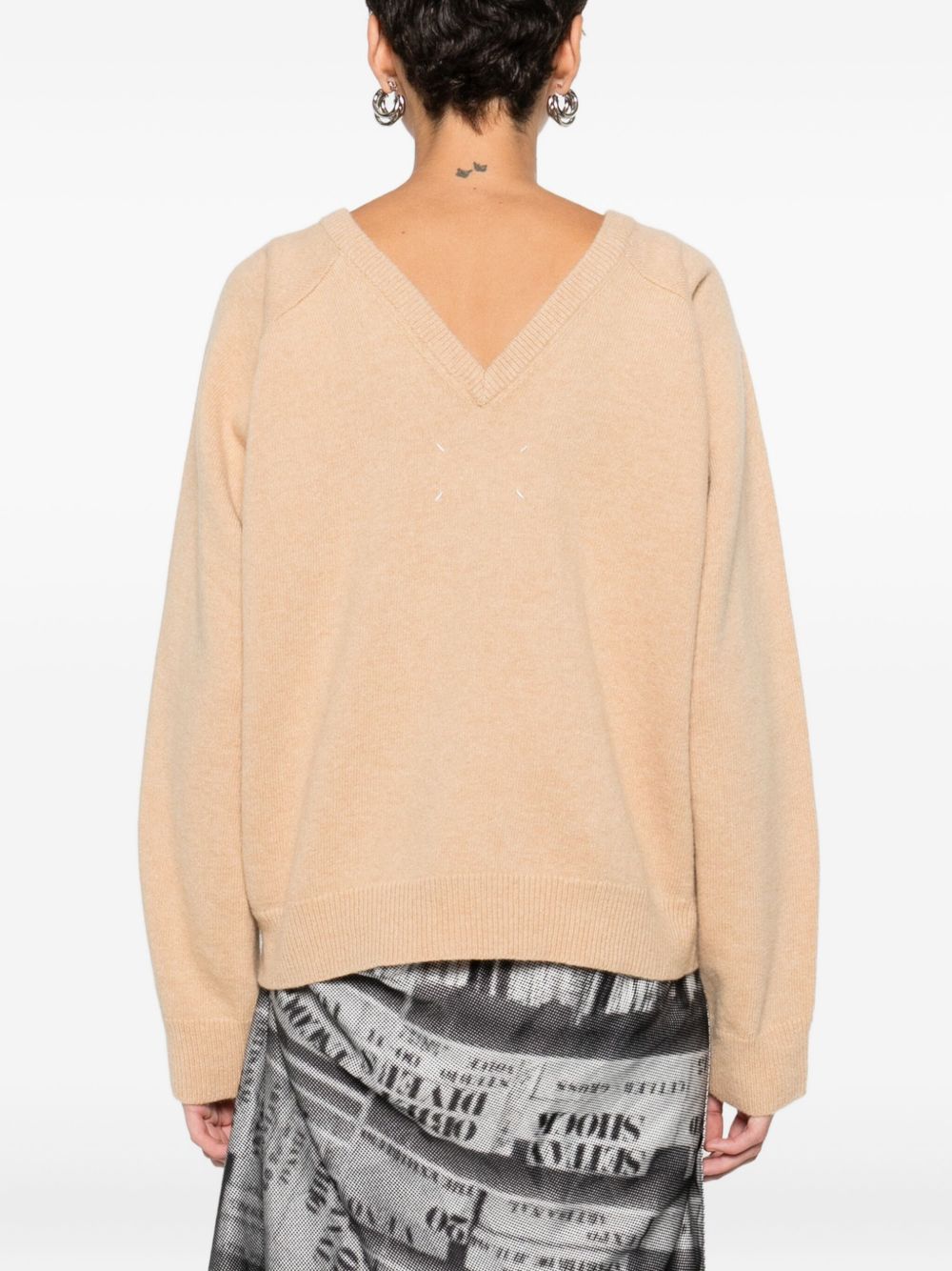 Maison Margiela Women Wool Crewneck Sweater MAISON MARGIELA