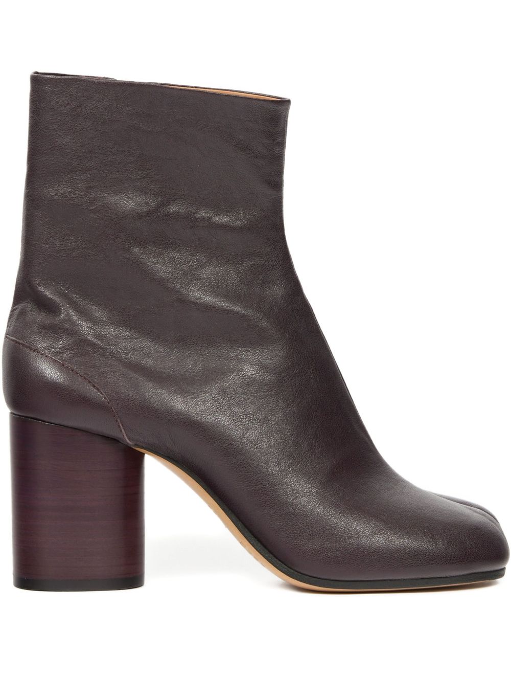 Maison Margiela Women Tabi Leather Ankle Boots MAISON MARGIELA