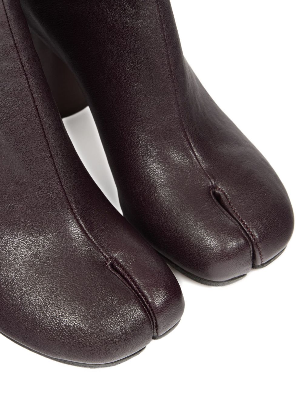 Maison Margiela Women Tabi Leather Ankle Boots MAISON MARGIELA