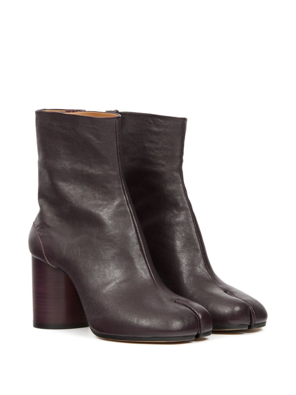 Maison Margiela Women Tabi Leather Ankle Boots MAISON MARGIELA